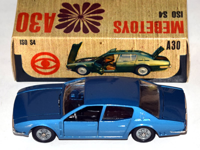 Mebetoys Iso Rivolta S4 グリーンブルー Mebetoys Iso Rivolta S4